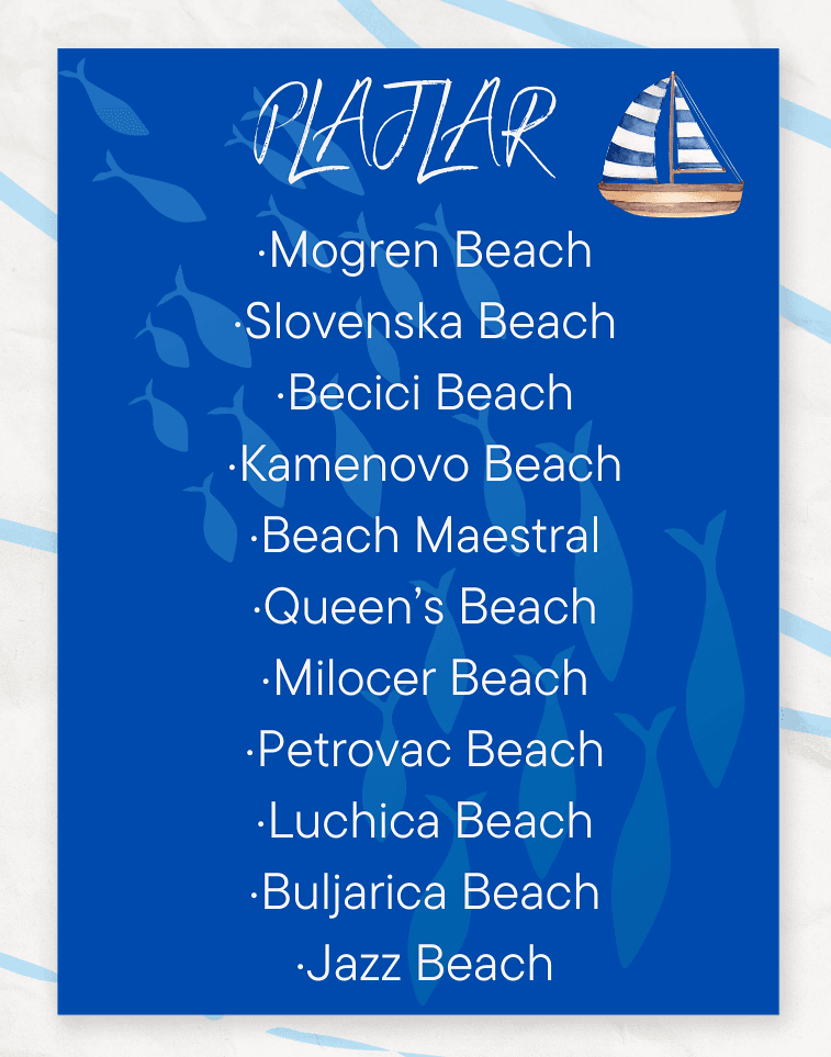 Anestventure budva plajlar liste