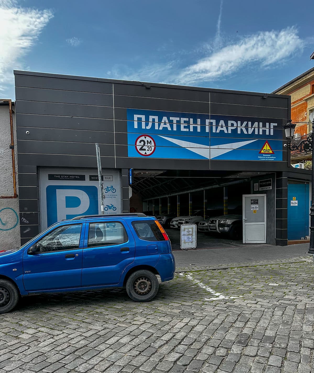 ANESTVENTURE platen parkin filibede araba park etmek için yer