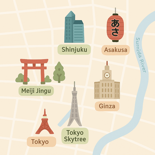 TOKYO MAP